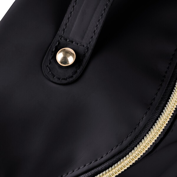 Recycled PU toilet bag Alon - black