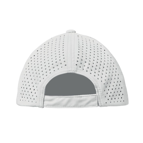 Casquette baseball à 5 pans Capo - Blanc