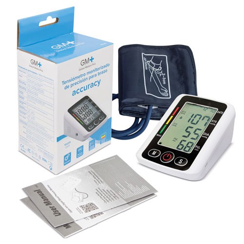 MONITORED PRECISION BLOOD PRESSURE METER FOR ARM "ACCURACY"