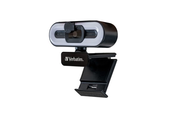 Verbatim USB webkamera s mikrofónom a osvetlením