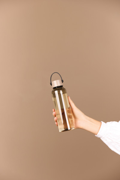 VINGA Baltimore RCS RPET bottle 550 ML - Greige