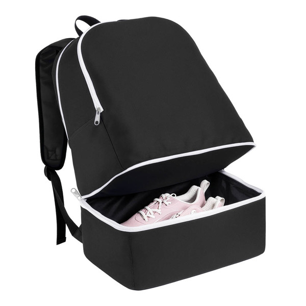 Sports Backpack In 600D Polyester - Black