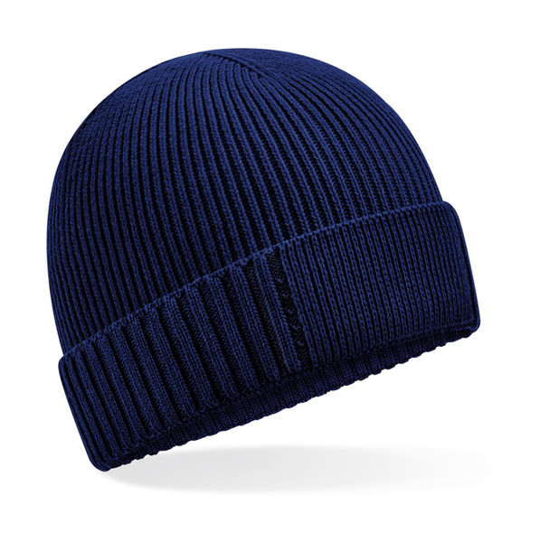Berretto Con Patch In Cotone Organico - Oxford Navy / ONE SIZE