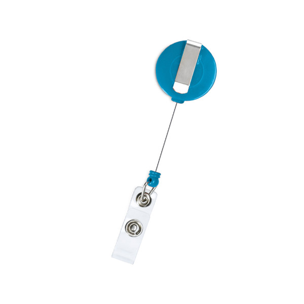 BADGE : PORTE BADGE EXTENSIBLE - Blanc