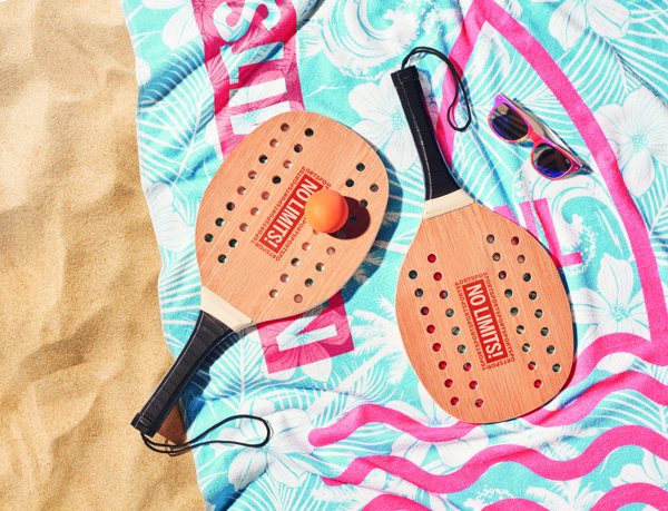 Rosewood beach tennis set Palas