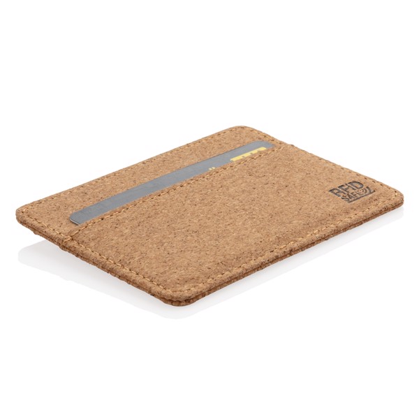 RFID korkové pouzdro na karty