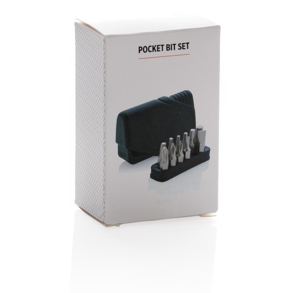 Pocket bit set 13 pcs - Black / Black