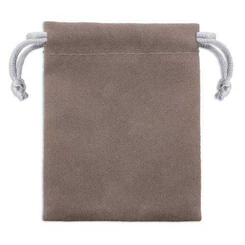 SAC EN SUÉDINE "LOVAIN" - Gris foncé