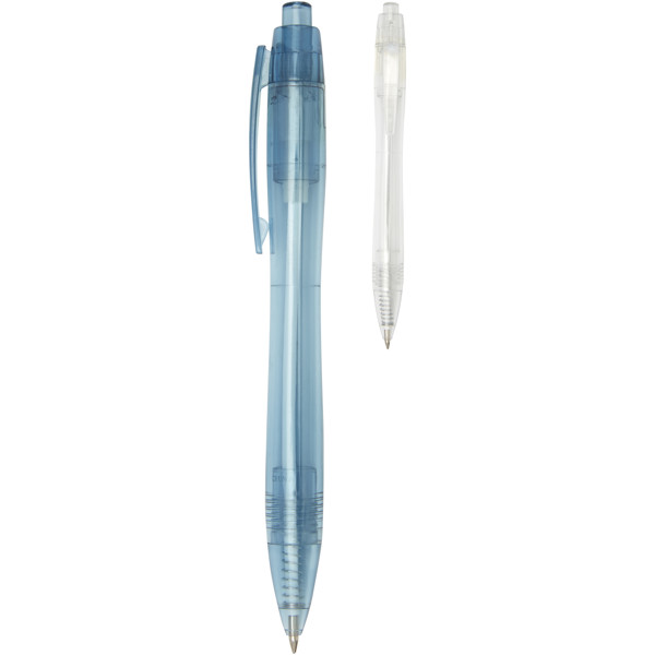 Alberni RPET ballpoint pen - Transparent clear