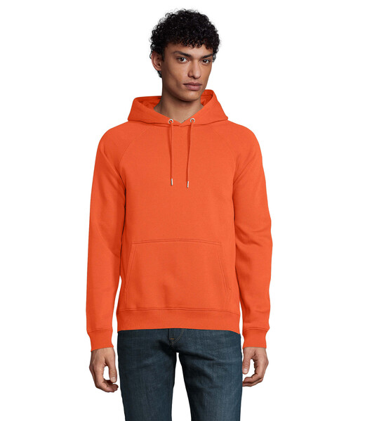 STELLAR Sweatshirt unissex - Laranja Queimado3XL