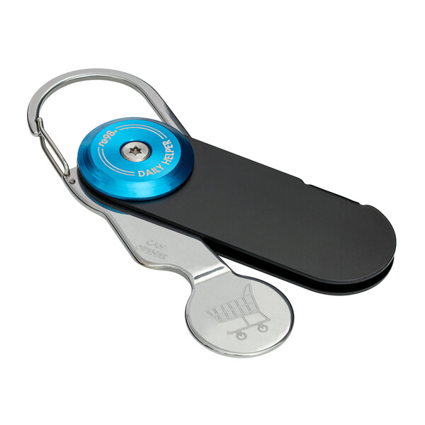 Jetons de caddie DAILY HELPER CADDY - noir cyan