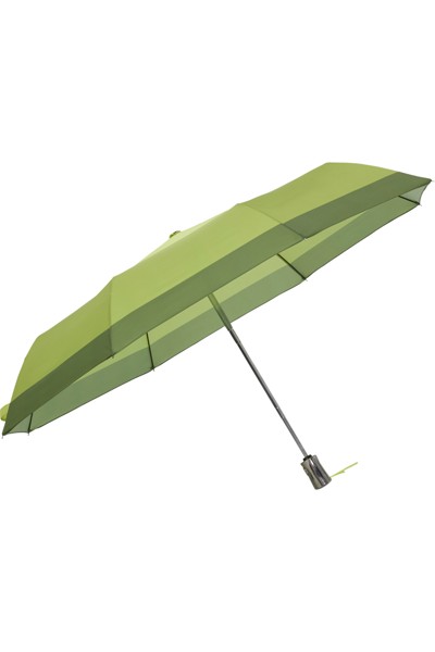 Samsonite - Rain Pro 3 Sect. Auto O/C Gp - Geometric Green Print