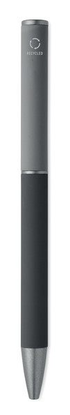 Recycled alu twist ball pen Fillan - Black
