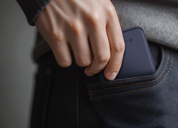 Powerbank 5000mAh Qi2.2 25W Urban Vitamin Pomona - Bleu