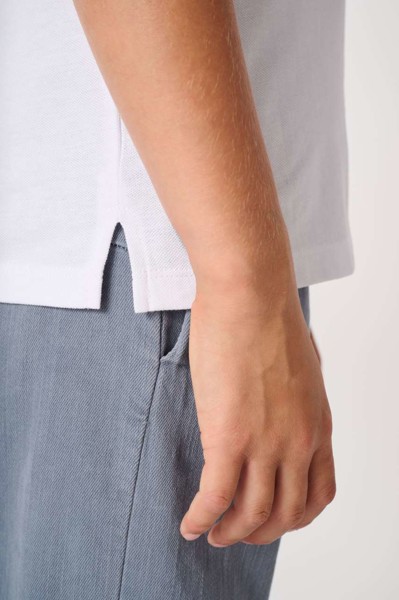 Kids' Pique Polo Shirt - Ideal White / 8/10