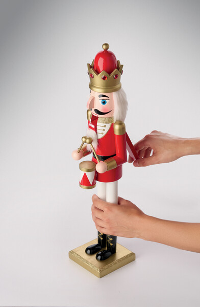 Large wooden nutcracker Super Joly