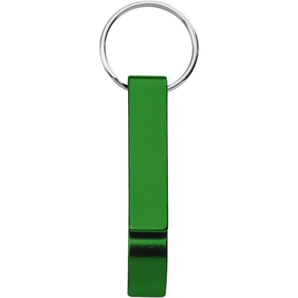 Tao bottle and can opener keychain - Green