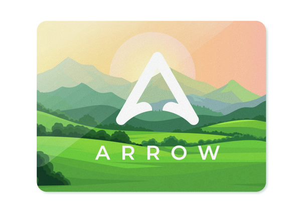 Rectangular magnet in PVC Magrec 75