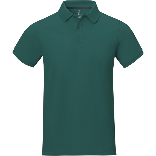 Polo de manga curta para homem de 200 g/m² Calgary - Verde floresta / S