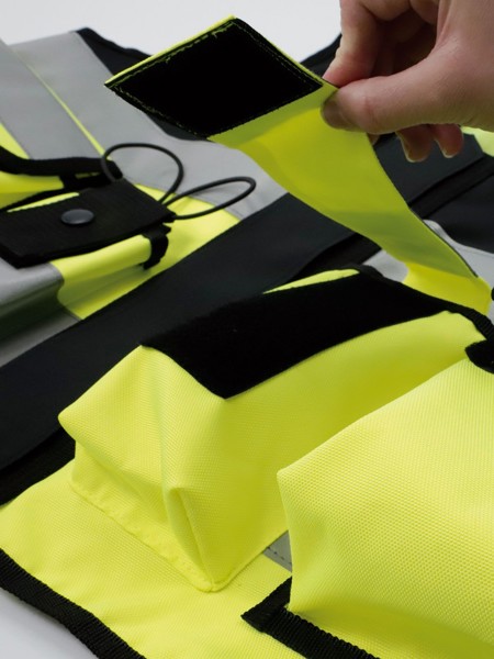 Tactical Safety Vest - Yellow / Black / M/XL