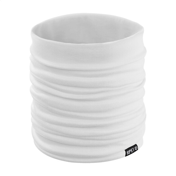 Écharpe multifonctions en RPET Terrax - Blanc