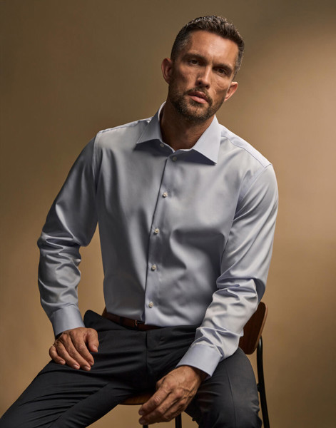 Luxury Shirt Comfort Fit - White / S