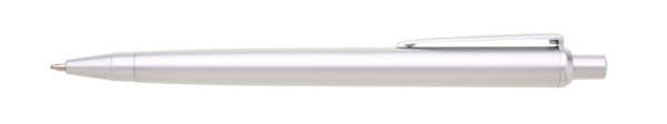 Hote plastic ballpoint pen, X20 blue ink - Silver