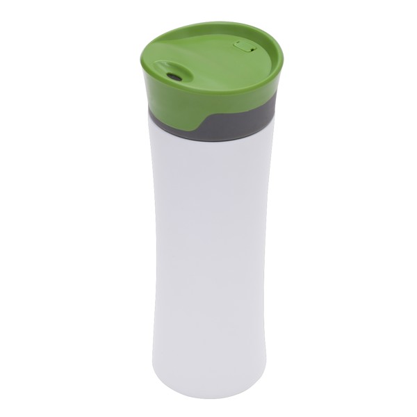 430 ml Telescope thermal mug - White / Green
