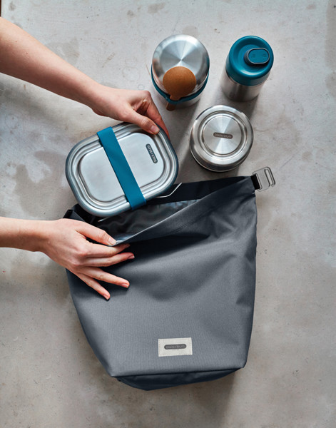 Black+Blum 6.7L insulated Lunch/Cooler Bag - Grey