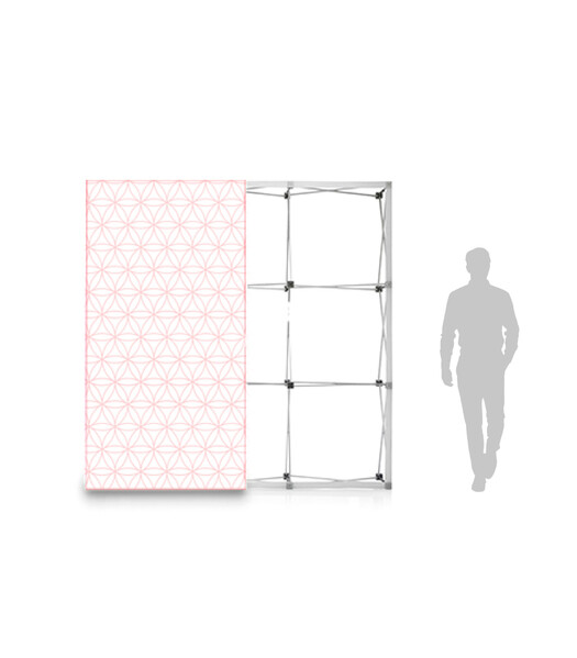 Pop-Up Têxtil, impressão incluída, 3x3, Uma Face