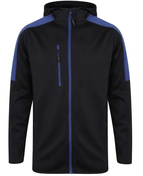 Adults' Active Softshell Jacket - Black / Red / XS