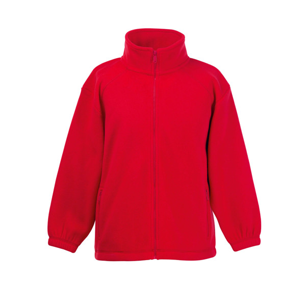 Casaco Polar Fleece Kids 300G - 100% Poliéster - Vermelho / 5_6
