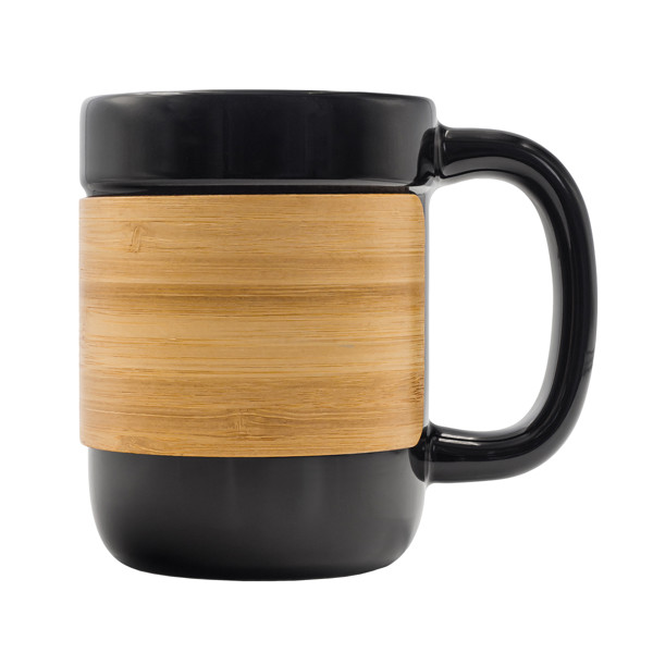 Soro ceramic mug - Black