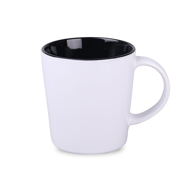 Keramična skodelica Berg Art premera 94 mm - Črna