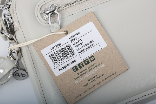 DOPPIO+ | Crossbody dublu + RFID - Hedgren - Vaporous Grey