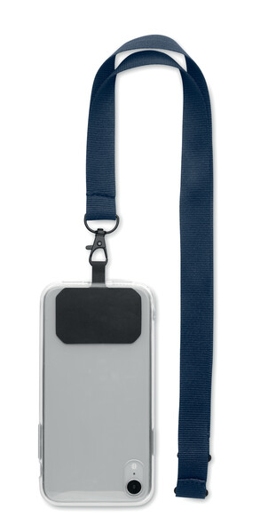 Lanyard porta telefono Ameste - Blu