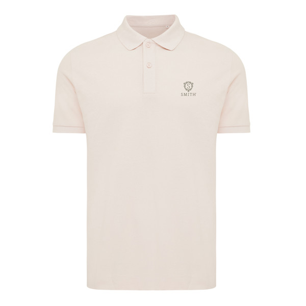 Polo tričko Iqoniq Yosemite z recykl. bavlny - Cloud Pink / M