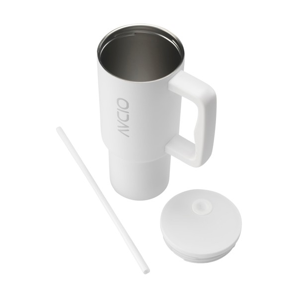Rhino RCS Recycled Steel Cup 900 ml - Blanc