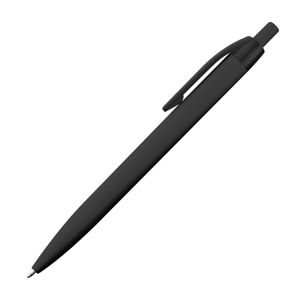 SHIRLEY Plastové guľôčkové pero - Black