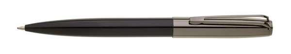 Qinato Plus metal pen, blue ink refill - Black