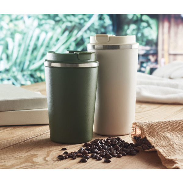 Brace tumbler stainless steel, 350 ml - White