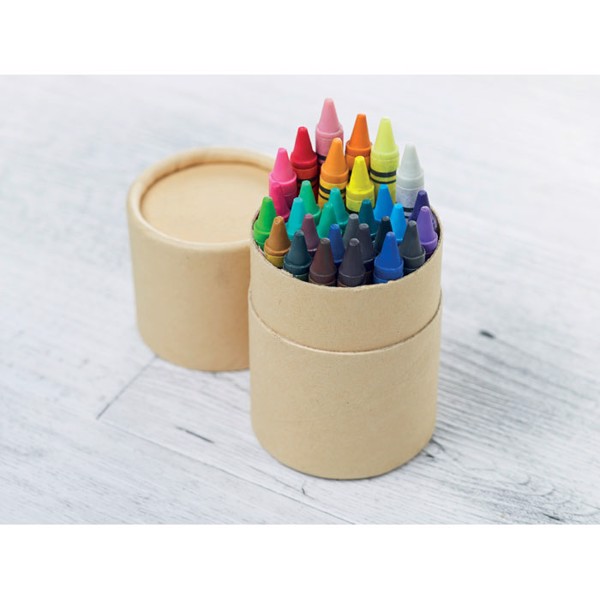 Etui 30 crayons cire Striper