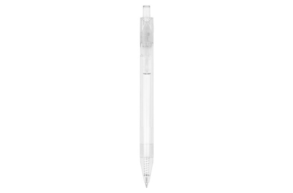 R-PET pen - Gennemsigtig / Hvid
