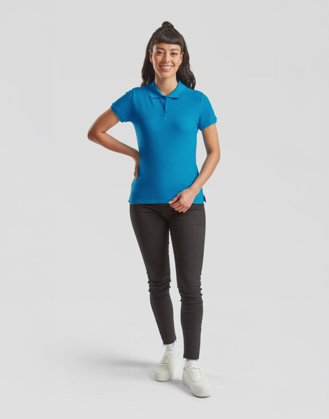 Ladies Premium Polo - White / XS (8)