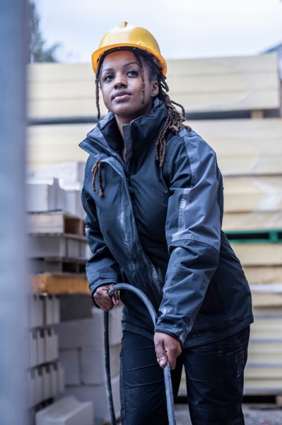 Jakna 3-u-1 DEFENDER III vodootporna, ženska - Plava Royal / Plava Navy / XL