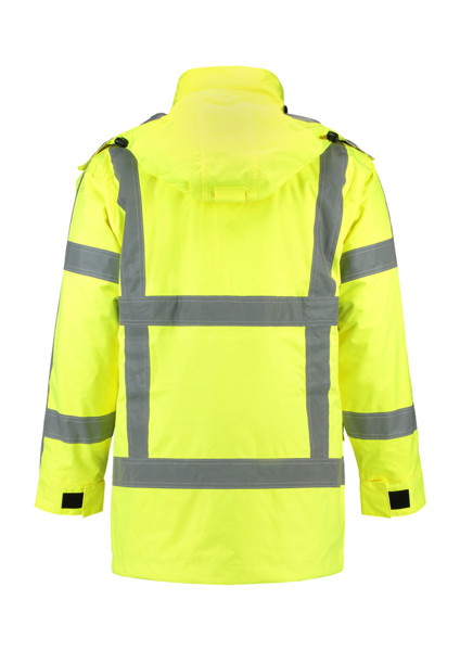 Pracovná bunda unisex Tricorp RWS Parka - Fluorescenčná Žltá / 4XL