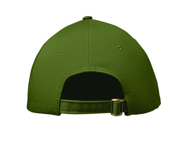 6 panel cotton baseball cap Bahamas - Army Green