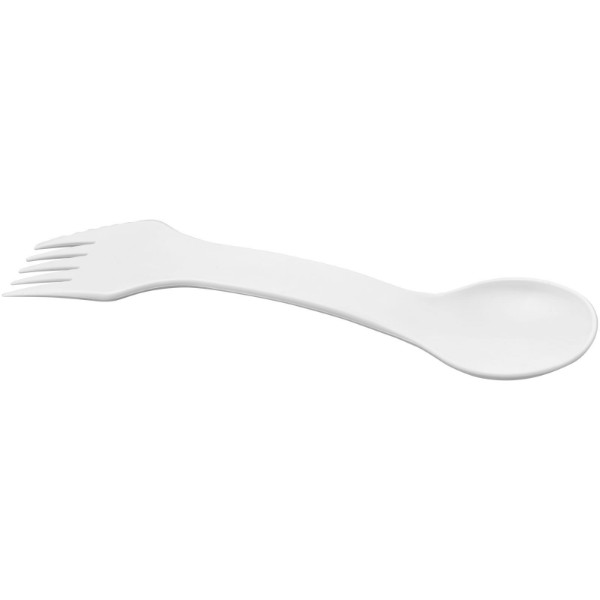 Epsy 3-in-1 spoon, fork, and knife - White
