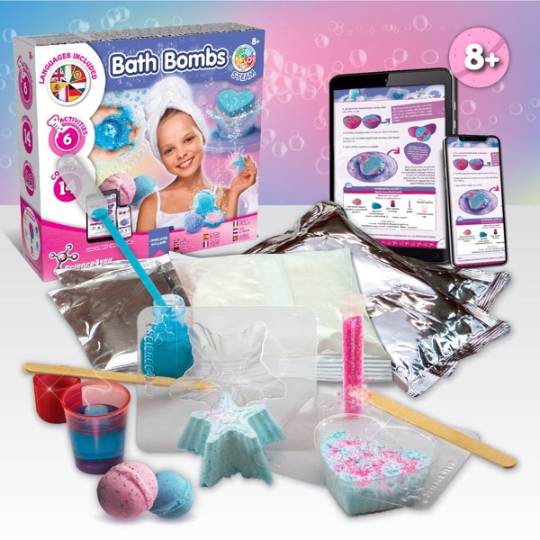 Bath Bombs Kit I. Brinquedo didático para crianças
