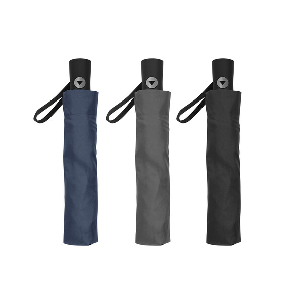 Parapluie pliable auto. - gris